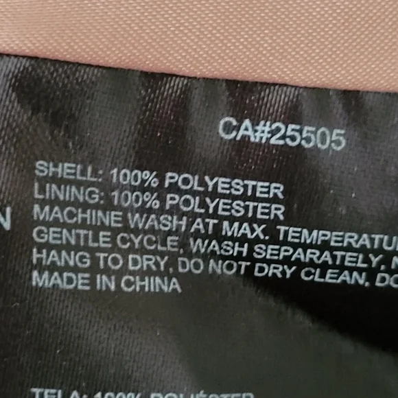 NOIZE Women's Pink Rose Miley Teddy Trucker Jacket Size M - Picture 8 of 8